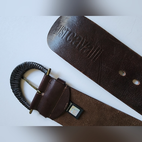 Just Cavalli Genuine Leather Belt - Picture 5 of 11